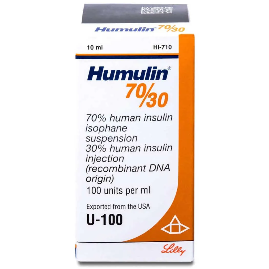 Humulin-70/30 100 IU Vial 10 ml (Refrigerator) - Sehha Pharmacy